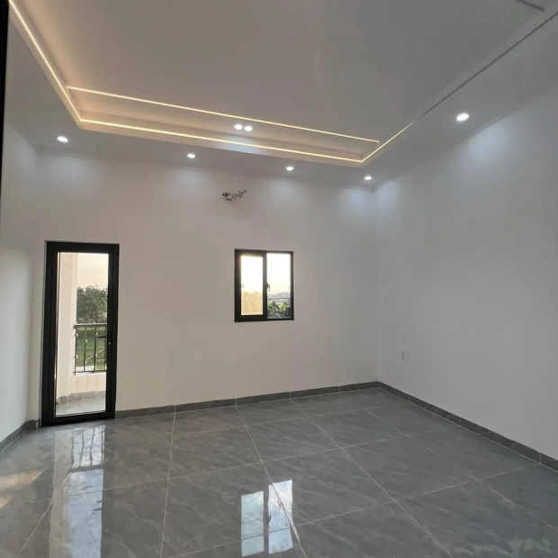 Gạch lót nền 80x80 bóng kiếng vân đá xám cao cấp MV610