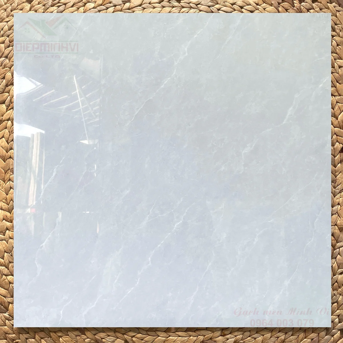 Gạch lót nền 80x80 bóng kiếng vân đá xám trắng đẹp